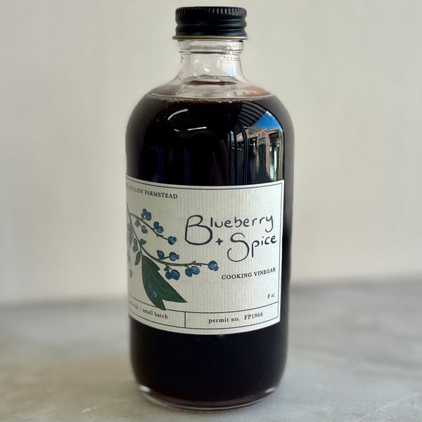 Stone Hollow Farmstead Blueberry Spice Cooking Vinegar