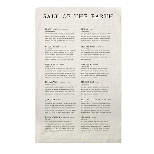 Linen Tea Towel | Salt of The Earth - Stone Hollow Farmstead