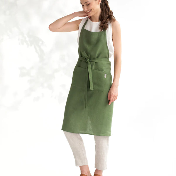 Linen Apron | Forest