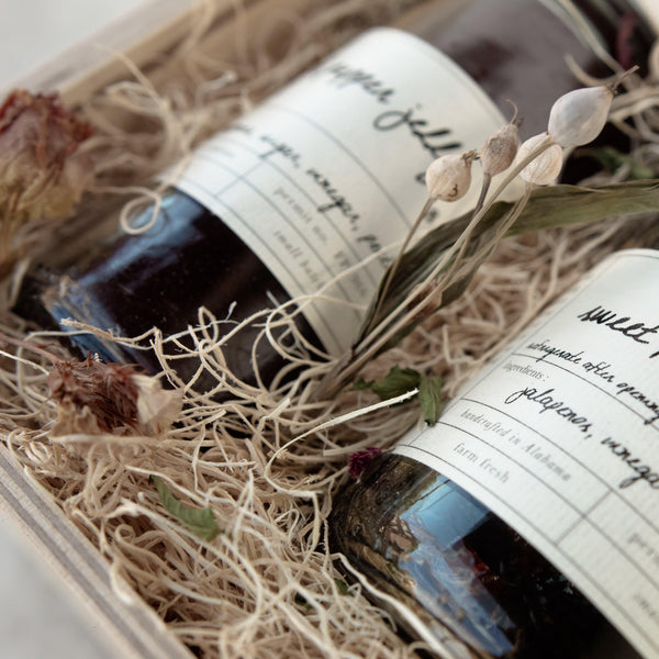 Sweet Heat Preserves Gift Box - Stone Hollow Farmstead